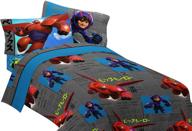 disney heroic robot microfiber sheet logo