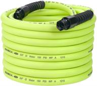 💧 flexzilla pro water hose 5/8 in. x 100 ft: lightweight & heavy duty, reusable fittings, drinking water safe logo