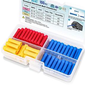 img 4 attached to π‘ Highly Efficient TICONN Insulated Electrical Butt Connectors: Enhancing Safety and Performance