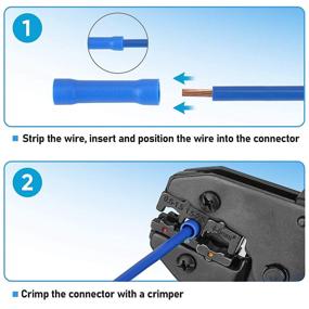 img 3 attached to π‘ Highly Efficient TICONN Insulated Electrical Butt Connectors: Enhancing Safety and Performance