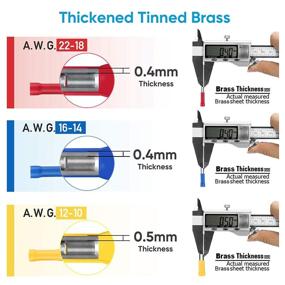 img 2 attached to π‘ Highly Efficient TICONN Insulated Electrical Butt Connectors: Enhancing Safety and Performance