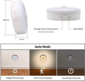 img 2 attached to Регулируемая по температуре, USB-заряжаемая беспроводная подсветка