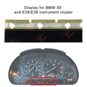 img 1 attached to 🔧 Enhance Your BMW's Instrument Cluster with our Compatible E38, E39, and E53 X5 Speedometer Display