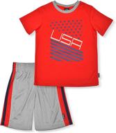 🩳 spalding boys speed shorts: alpha boys' clothing sets logo