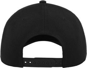 img 2 attached to 🧢 Large Black Power Caps Classic Titties Dat Hat Cap with Adjustable Strapback - Plain Cap