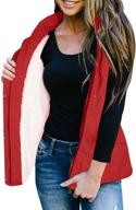 🧥 winter sherpa buffalo jacket for women - clothing and coats, jackets, vests logo