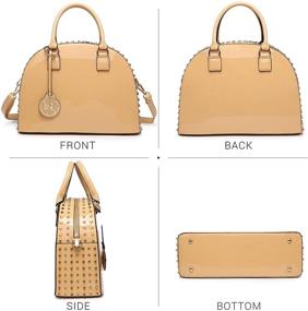 img 3 attached to 👜 Dasein Rhinestone Designer Handbags: Shoulder Bags, Wallets & Satchels for Women