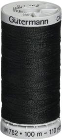 img 1 attached to 🧵 Gutermann 27090038 Extra Strong Thread 110 Yards-Black: Unbeatable Durability for All Sewing Projects!