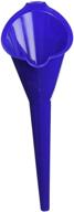 efficient and versatile majic multi-purpose long neck funnel: ideal for car oil, gas additives, lubricants, and fluids, in blue logo