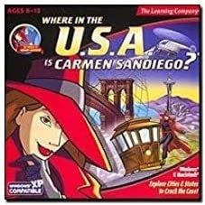where usa carmen sandiego pc 로고