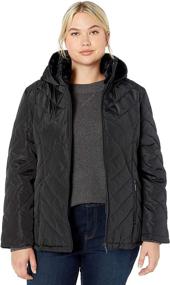 img 3 attached to Big Chill Womens Quilted Puffer Women's Clothing for Coats, Jackets & Vests