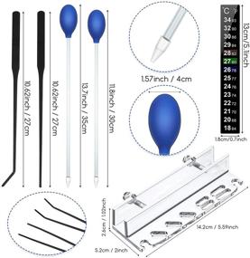 img 3 attached to Stainless Straight Tweezers Aquarium Thermometer