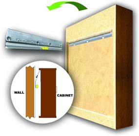 img 4 attached to CBH-30 Hangman Professional French Cleat - Secure Mounting for Mirrors, Pictures, Ledges, Cabinets & Headboards