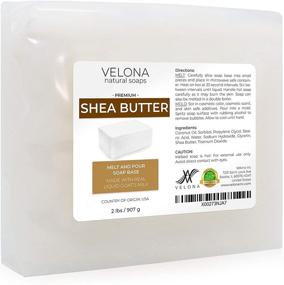 img 3 attached to Premium 2 LB Shea Butter Melt and Pour Soap Base by Velona - SLS/SLES Free, Natural Bars for Superior Soap-Making Results