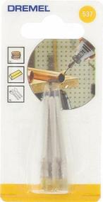 img 3 attached to 🧹 High-Quality Dremel 537-02 Brass Brushes (2 Pack), 1/8" – Efficient Cleaning Tool!