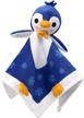 penguin security blanket snuggly bedding logo