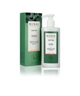 👣 moraz herbal foot cream for intensive care of extremely dry feet, rough patches, and cracked heels | 8.5 fl.oz | fast absorption | delightful fragrance logo