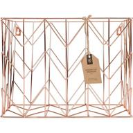 📁 u brands hanging file desk organizer, wire metal, copper/rose gold - enhanced seo логотип