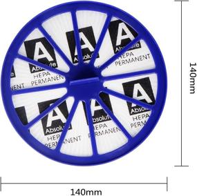 img 1 attached to Набор предфильтра HEPA и послефильтра HEPA для пылесоса Dyson DC-14 DC-15, заменяет детали 90142-02, 921623-01, 901420-01, 904979-02, 905401-01, 901420-02.