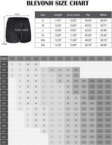 img 1 attached to Blevonh Черные шорты для бега Женские шорты для мальчиков с поясом Loungewear
