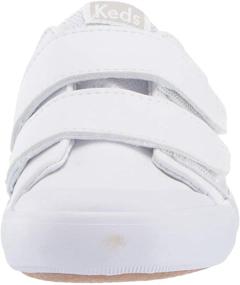 img 3 attached to Keds Courtney Hook & Loop Sneaker: Comfortable and Convenient Footwear