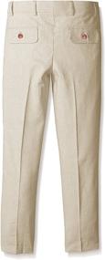 img 1 attached to Isaac Mizrahi Chambray Linen Pants Boys' Clothing in Pants