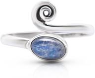 koral jewelry sterling moonstone adjustable logo