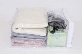 img 3 attached to Zippered Storage Display Pocket 10 Pack Storage & Home Organization