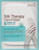 [obs lab] silk therapy hand mask 5-pack - enriched with horse oil for intense moisturizing and nourishment of dry hands & nails logo