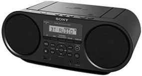 img 4 attached to Sony Portable Bluetooth Digital Tuner AM/FM Radio CD Player with Mega Bass Reflex Stereo Sound System Plus FSM 6ft Aux Cable, Compatible with iPod, iPhone, or MP3 Digital Audio Player