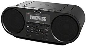 img 2 attached to Sony Portable Bluetooth Digital Tuner AM/FM Radio CD Player with Mega Bass Reflex Stereo Sound System Plus FSM 6ft Aux Cable, Compatible with iPod, iPhone, or MP3 Digital Audio Player