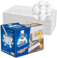 🧹 mr.siga microfiber dry sweeping refills - 24 count pack for floor cleaning logo