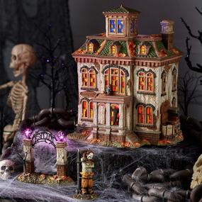 img 1 attached to 🎃 Department56 Snow Village Halloween Jokes Over Figurine – 3.25&#34;, Multicolor Accessories