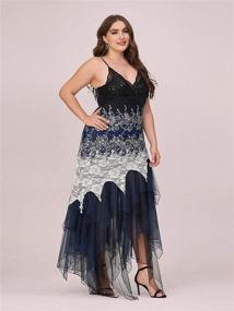 img 2 attached to Stunning Floor Length Chiffon Dresses for Elegant Women by Ever Pretty