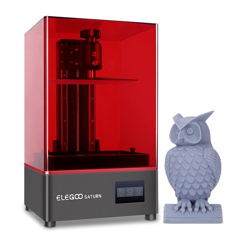 elegoo photocuring monochrome 192x120x200mm 7 55x4 72x7 87inch 로고