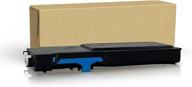 💙 high yield cyan toner cartridge replacement for xerox phaser 6600 and workcentre 6605 - prof color re-coded, oem, 106r02225 (6000 pages) logo