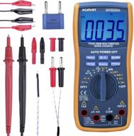 🌡️ kincrea 5000a digital multimeter: true rms, 6000 counts, in striking red logo