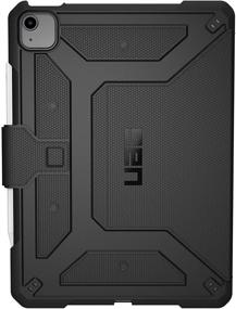 img 3 attached to 📱 URBAN ARMOR GEAR UAG iPad Air 10.9-inch (4th Gen, 2020) Case: Metropolis Folio, Slim Heavy-Duty Cover with Multi-Viewing Angles, Military Drop Tested Protection - Black