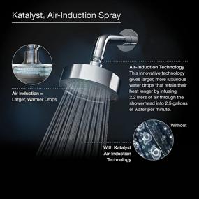 img 1 attached to 🚿 Experience Opulent Showers with KOHLER K-13696-CP Polished Chrome Showerhead