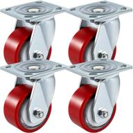 🌟 top-rated bestequip polyurethane degrees casters – high capacity and quality logo