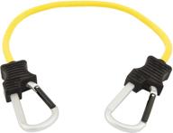 π‘ keeper 06152: yellow super duty bungee cord with carabiner hook - heavy-duty and reliable for all your needs logo