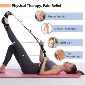 img 3 attached to Stretcher Fasciitis Tendonitis Hamstring Stretching