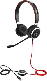 img 1 attached to 🎧 Jabra Evolve 40 Стерео UC - Премиальная гарнитура для унифицированных коммуникаций (Восстановленная)