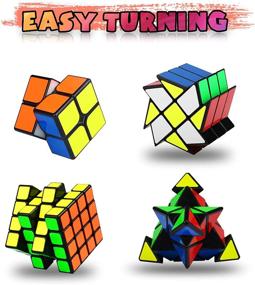 img 3 attached to 🎮 Coolzon Bundle Pyraminx: Master the Art of Pyramid Turning