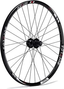 img 2 attached to 🚲 BUCKLOS Mountain Bike Wheelset: High Performance Aluminum Alloy 32H Disc Brake MTB Wheelset | Available in 26/27.5/29 Inch | Quick Release Front & Rear Wheels | Compatible with 7-11 Speed Cassette | Sleek Black Design