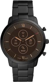 img 4 attached to Часы Fossil Men's Neutra гибридный смарт-часы: всегда активный дисплей, монитор сердечного ритма и активности, уведомления смартфона