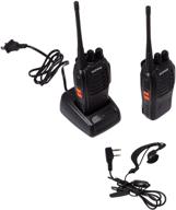 📻 baofeng bf-888s twin pack uhf fm передатчик с высокой яркостью фонарика - радиостанция walkie talkie двухполосная связь логотип