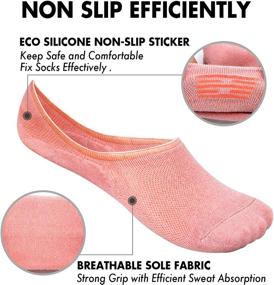 img 3 attached to No Show Socks Women & Men 10 Pairs - Low Cut Breathable Casual Socks for Women & Men, Super Soft Material