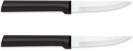 🔪 rada cutlery heavy-duty paring knife set, w203/2, with black handles - pack of 2 logo