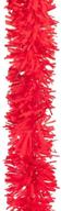 🔴 vibrant red vinyl twist garland - 4" x 25' roll - tcdesignerproducts logo